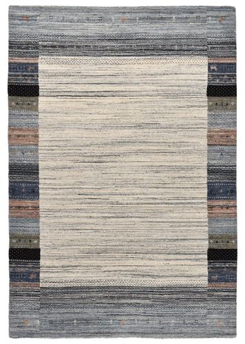 Modern design Gabbeh carpet, height 12mm, with border, colored