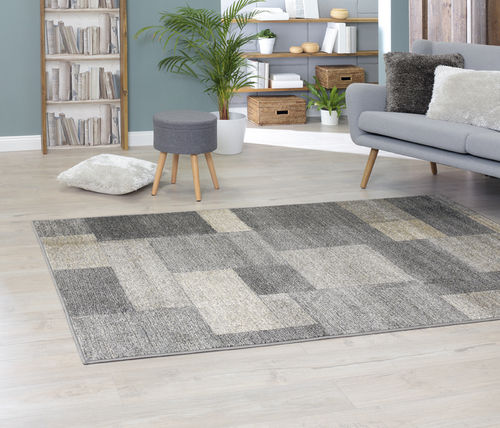 Modern designer carpet, woven